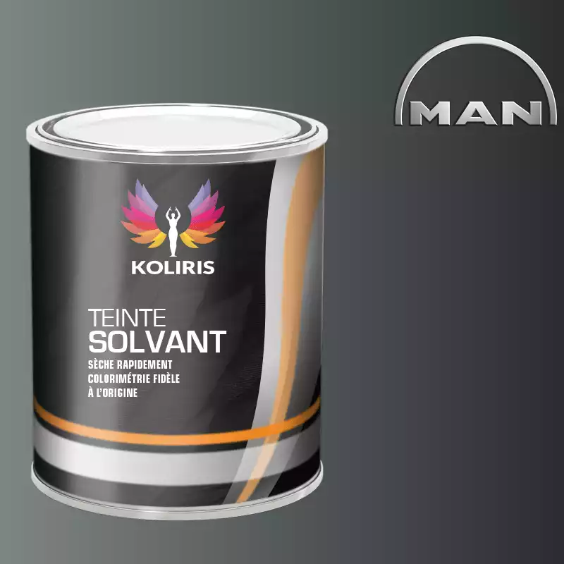 Peinture utilitaire - camion solvant Man