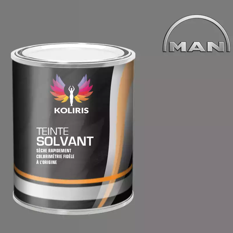 Peinture utilitaire - camion solvant Man