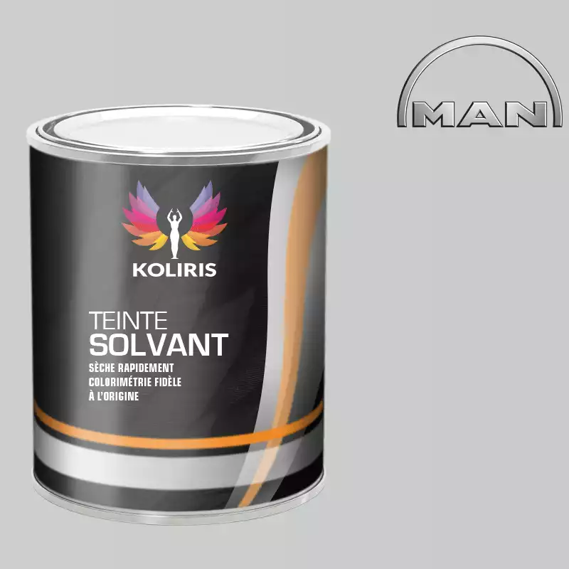 Peinture utilitaire - camion solvant Man