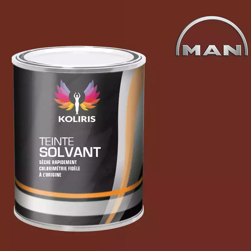 Peinture utilitaire - camion solvant Man