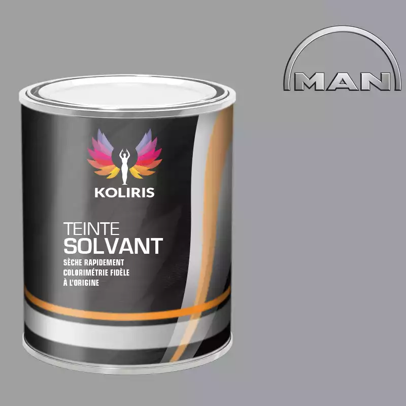 Peinture utilitaire - camion solvant Man