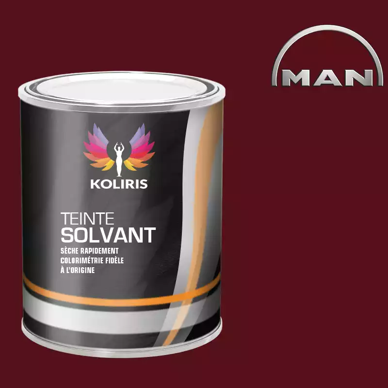 Peinture utilitaire - camion solvant Man