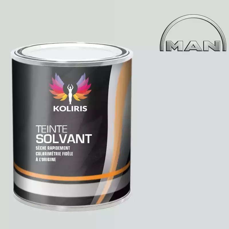 Peinture utilitaire - camion solvant Man