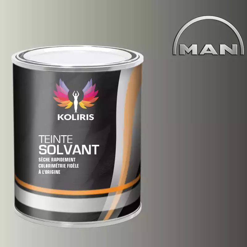 Peinture utilitaire - camion solvant Man