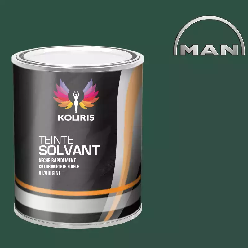 Peinture utilitaire - camion solvant Man