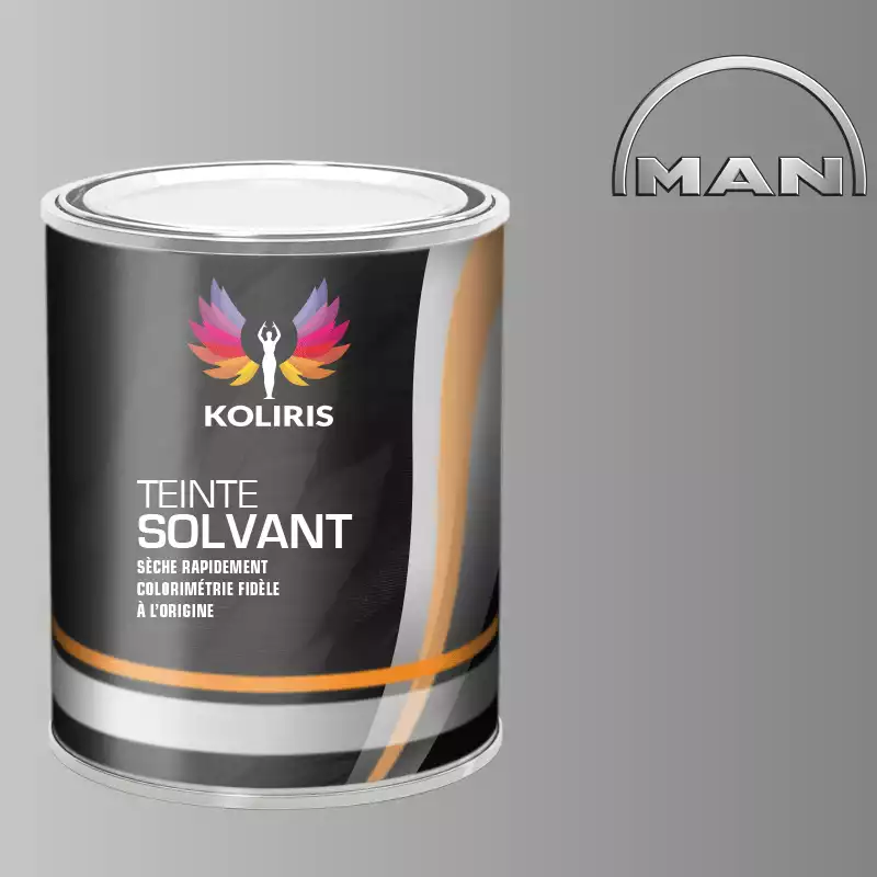 Peinture utilitaire - camion solvant Man