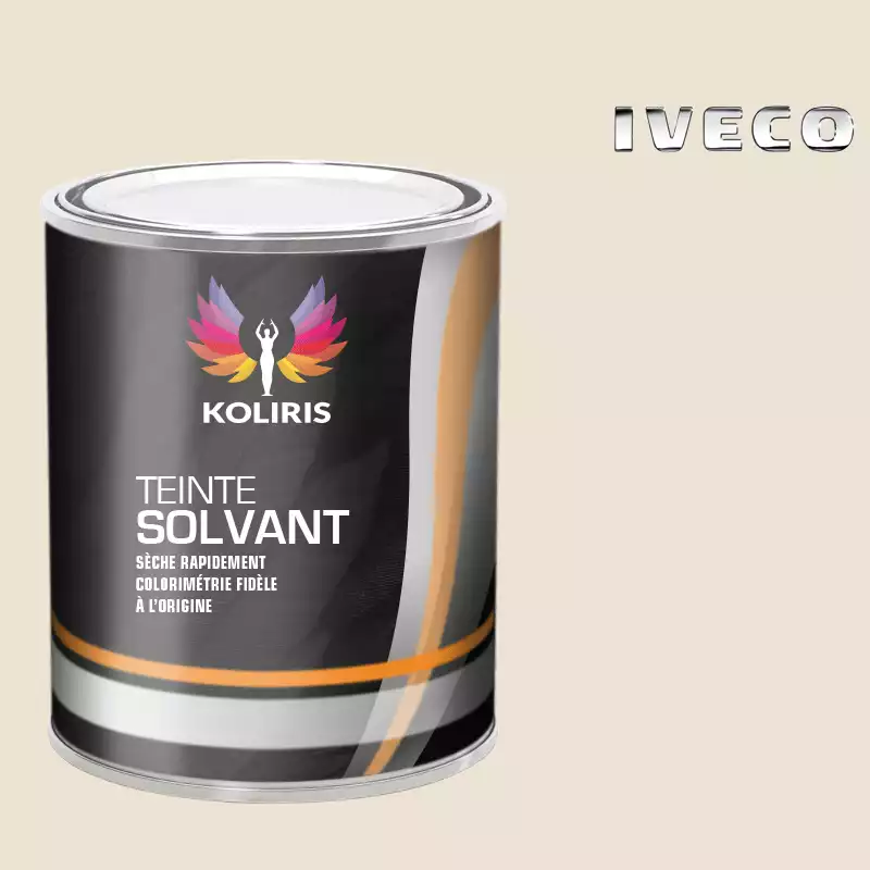 Peinture utilitaire - camion solvant Iveco