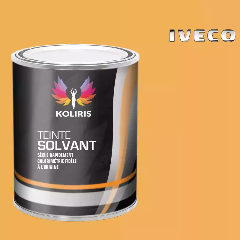 Peinture utilitaire - camion solvant Iveco