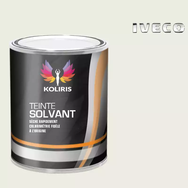 Peinture utilitaire - camion solvant Iveco