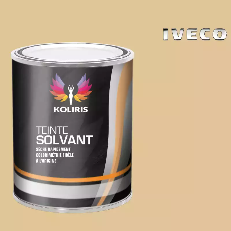 Peinture utilitaire - camion solvant Iveco