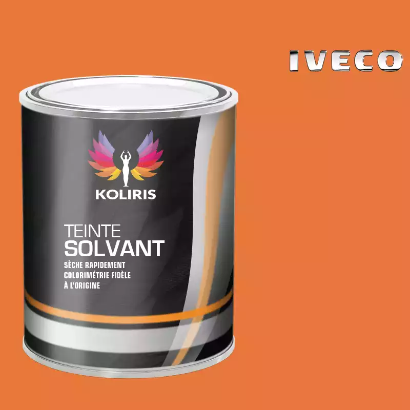 Peinture utilitaire - camion solvant Iveco