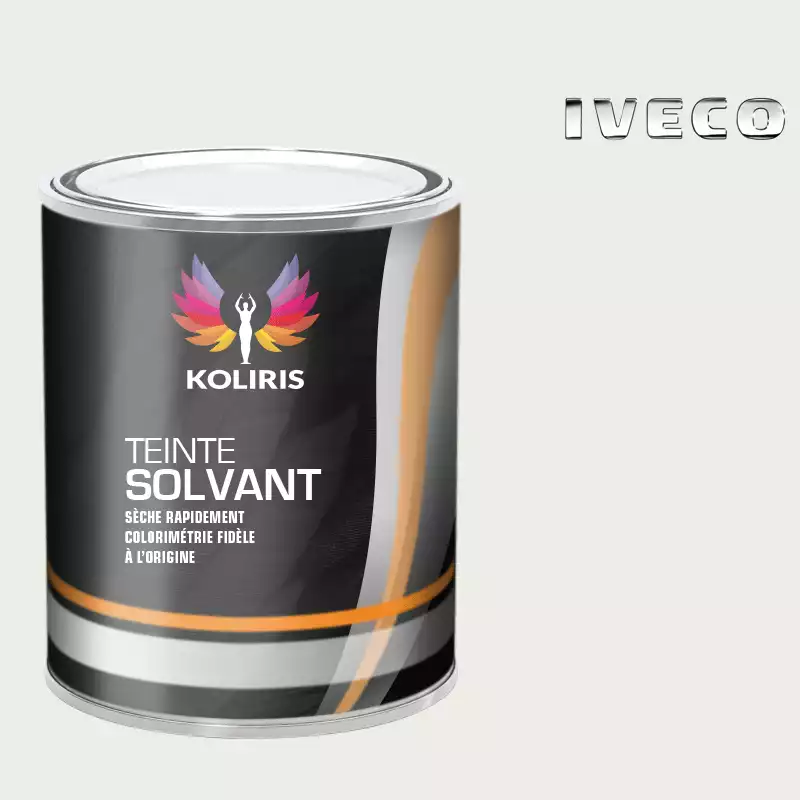 Peinture utilitaire - camion solvant Iveco