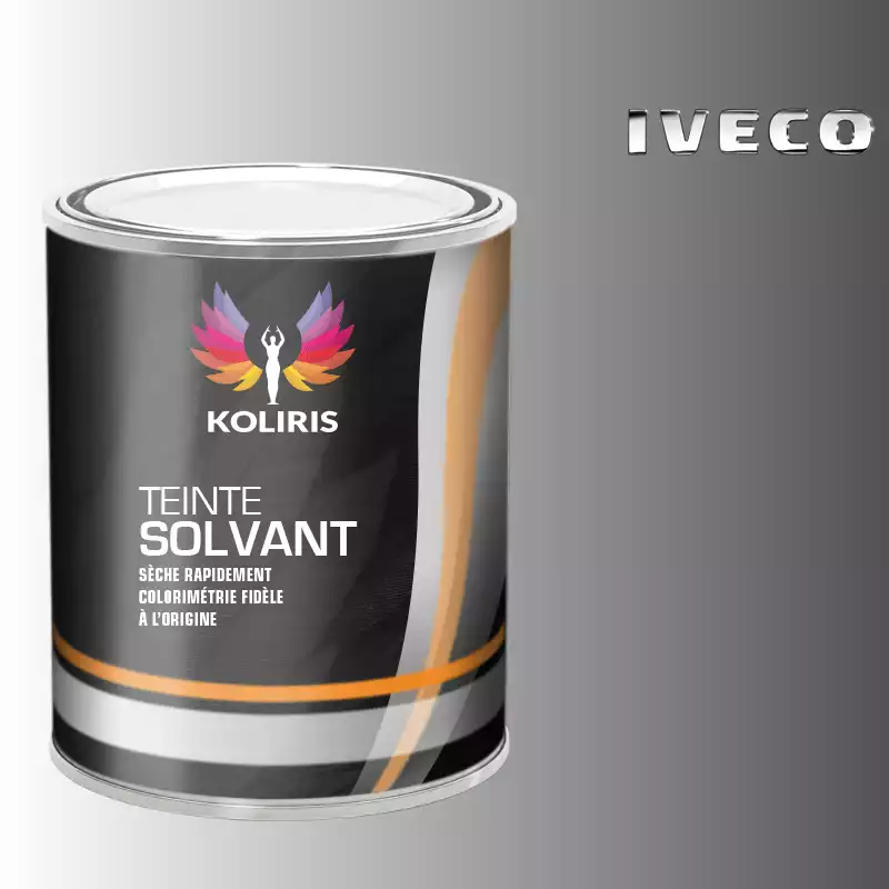 Peinture utilitaire - camion solvant Iveco