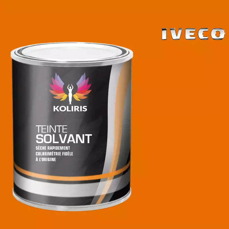 Peinture utilitaire - camion solvant Iveco