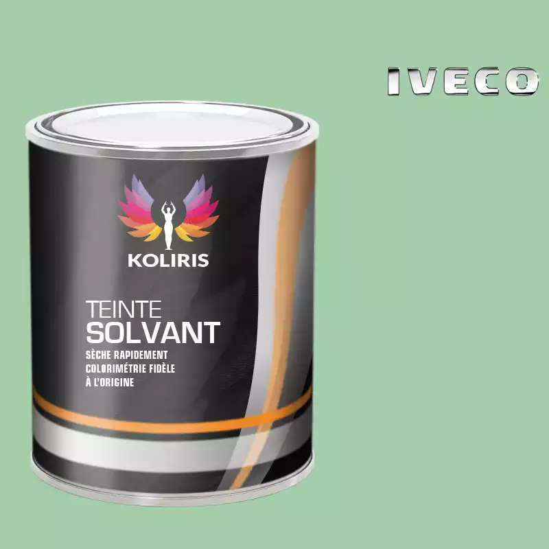 Peinture utilitaire - camion solvant Iveco