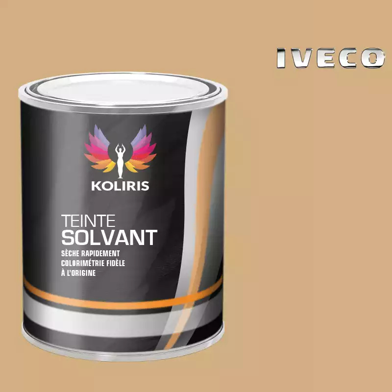 Peinture utilitaire - camion solvant Iveco