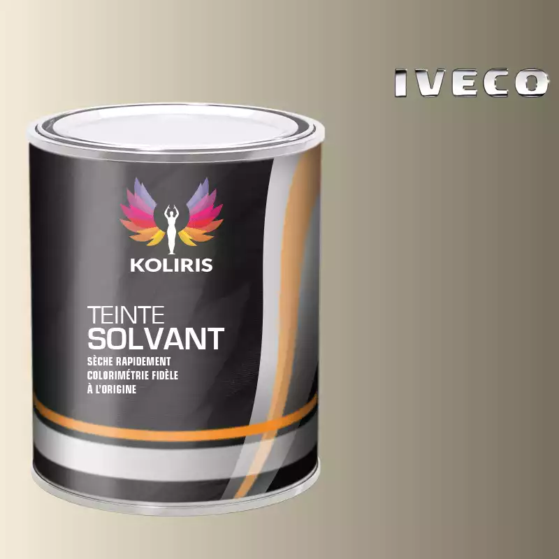 Peinture utilitaire - camion solvant Iveco