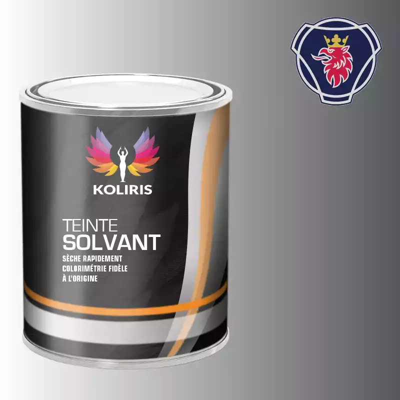 Peinture utilitaire - camion solvant Scania Vabis