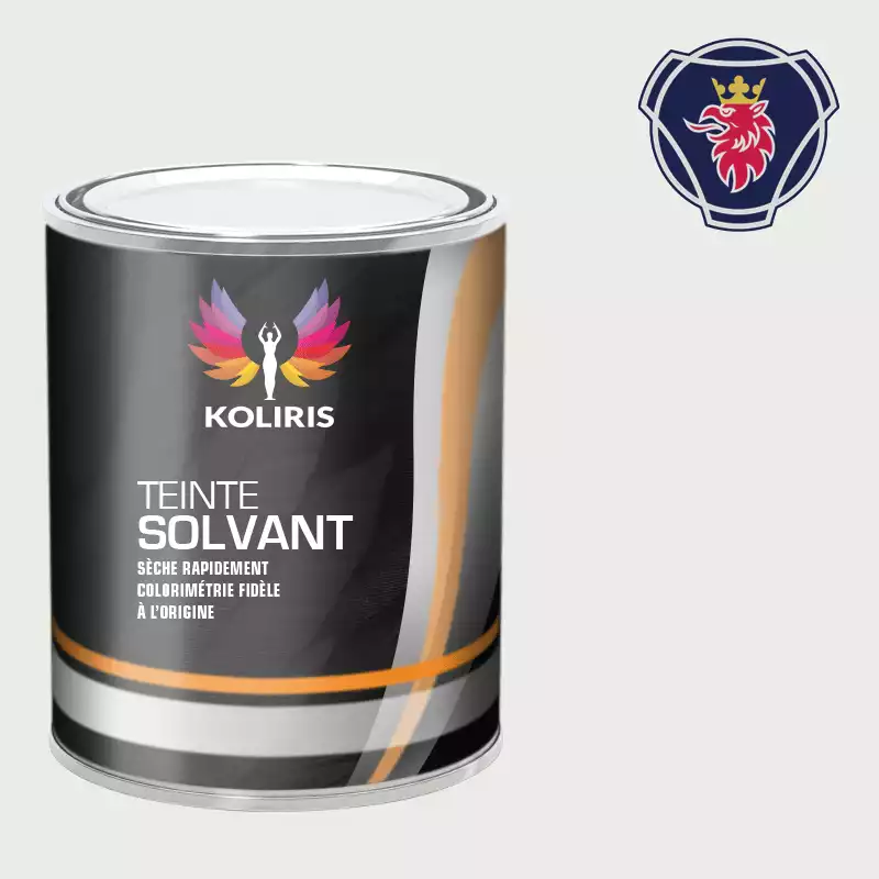 Peinture utilitaire - camion solvant Scania Vabis