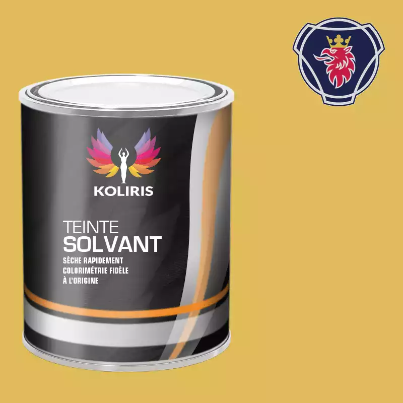 Peinture utilitaire - camion solvant Scania Vabis