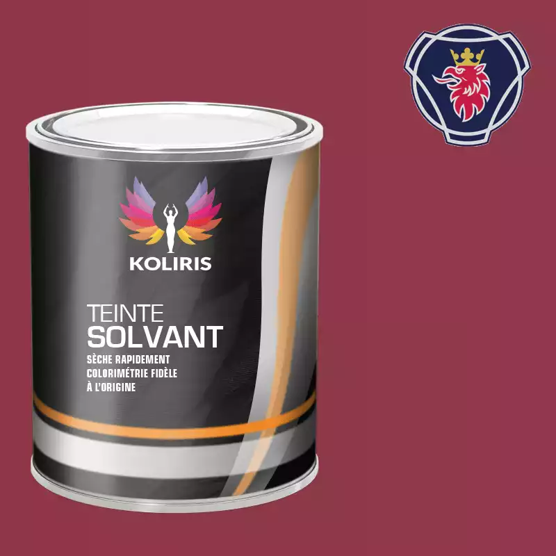 Peinture utilitaire - camion solvant Scania Vabis