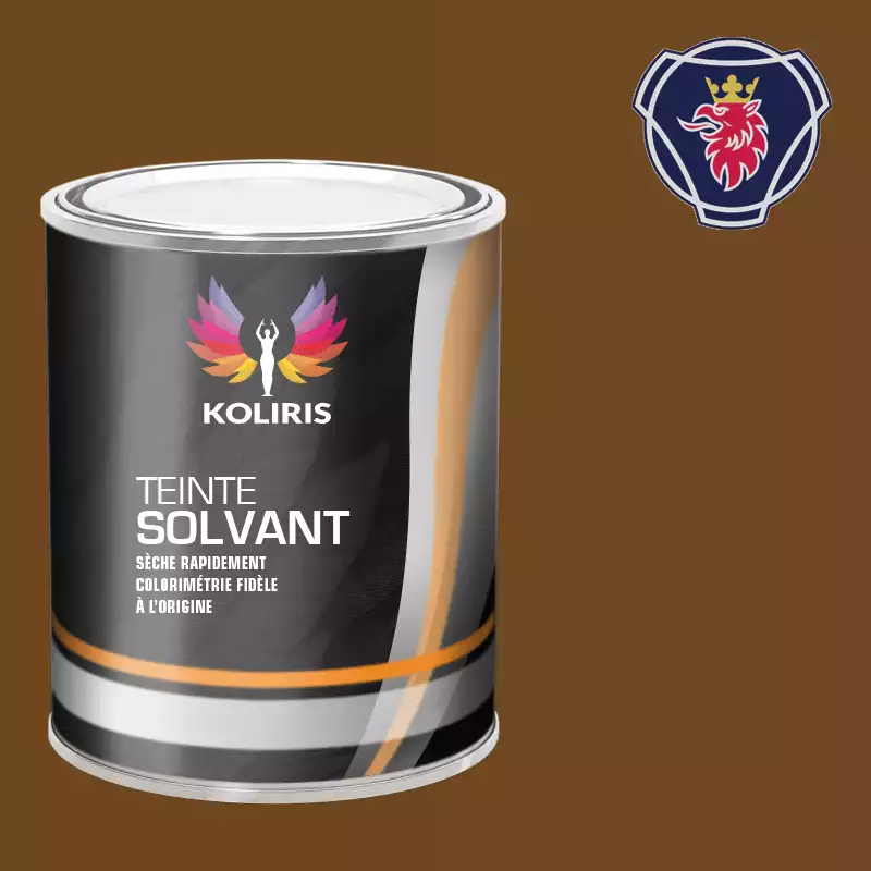 Peinture utilitaire - camion solvant Scania Vabis