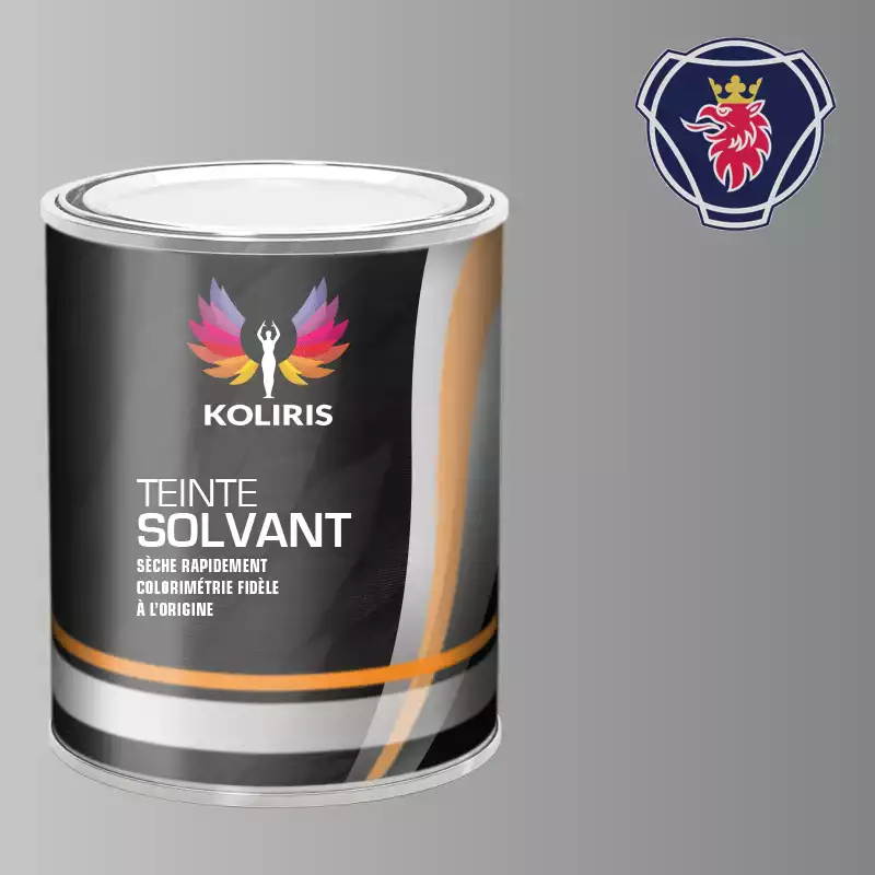 Peinture utilitaire - camion solvant Scania Vabis