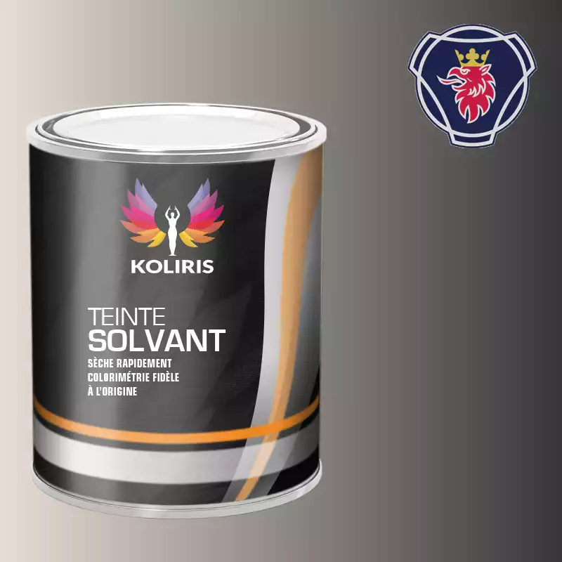 Peinture utilitaire - camion solvant Scania Vabis