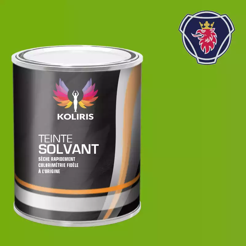 Peinture utilitaire - camion solvant Scania Vabis