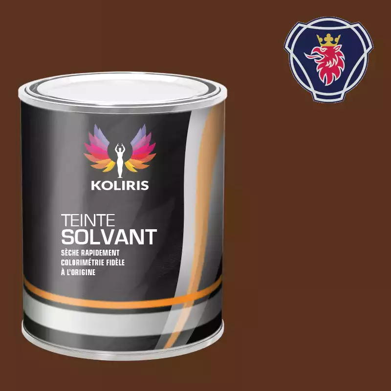 Peinture utilitaire - camion solvant Scania Vabis