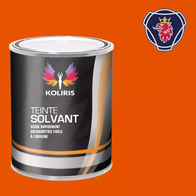 Peinture utilitaire - camion solvant Scania Vabis