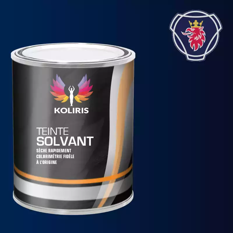 Peinture utilitaire - camion solvant Scania Vabis