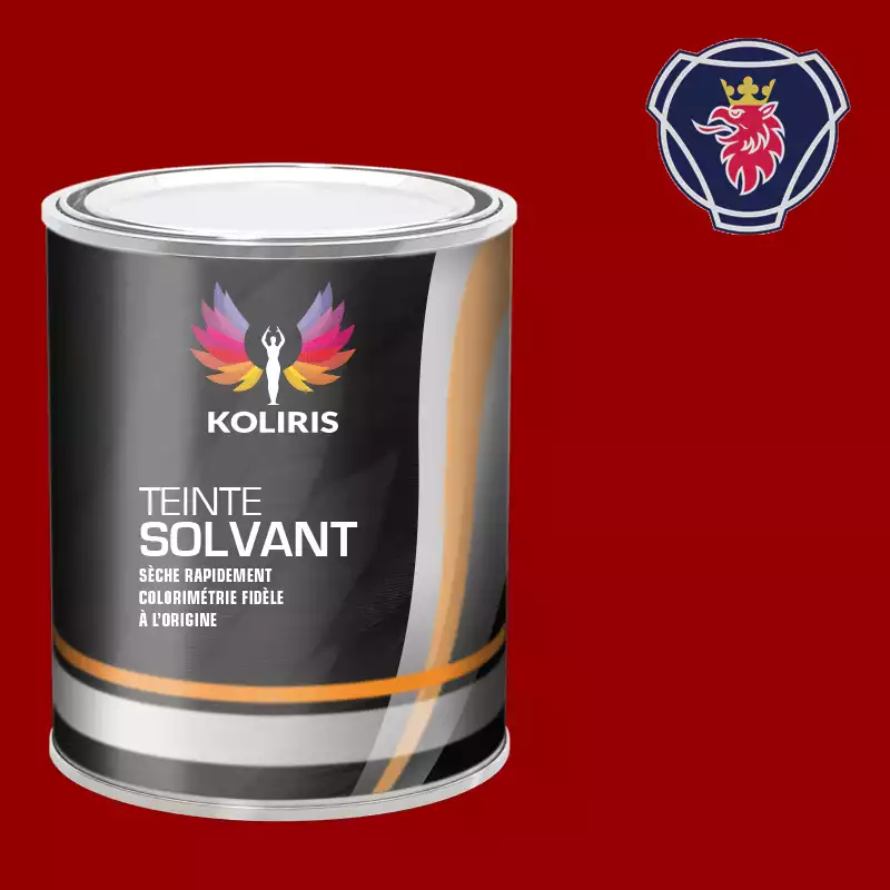 Peinture utilitaire - camion solvant Scania Vabis