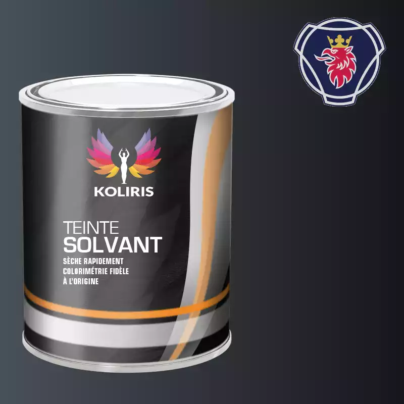 Peinture utilitaire - camion solvant Scania Vabis