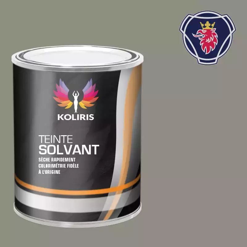 Peinture utilitaire - camion solvant Scania Vabis