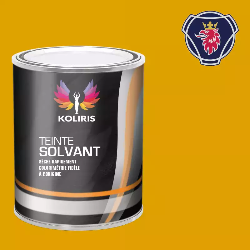 Peinture utilitaire - camion solvant Scania Vabis