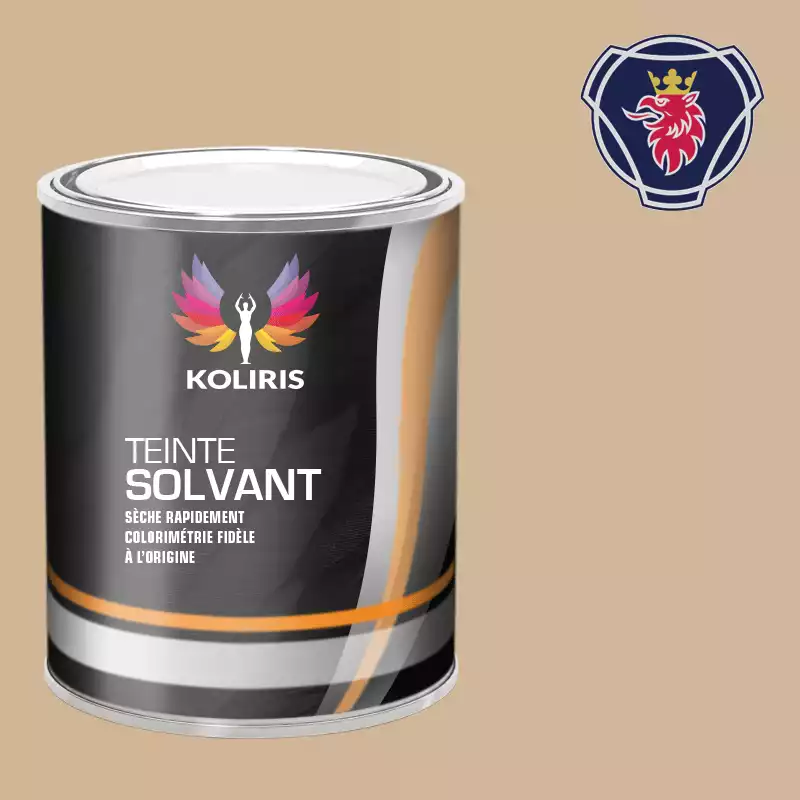 Peinture utilitaire - camion solvant Scania Vabis