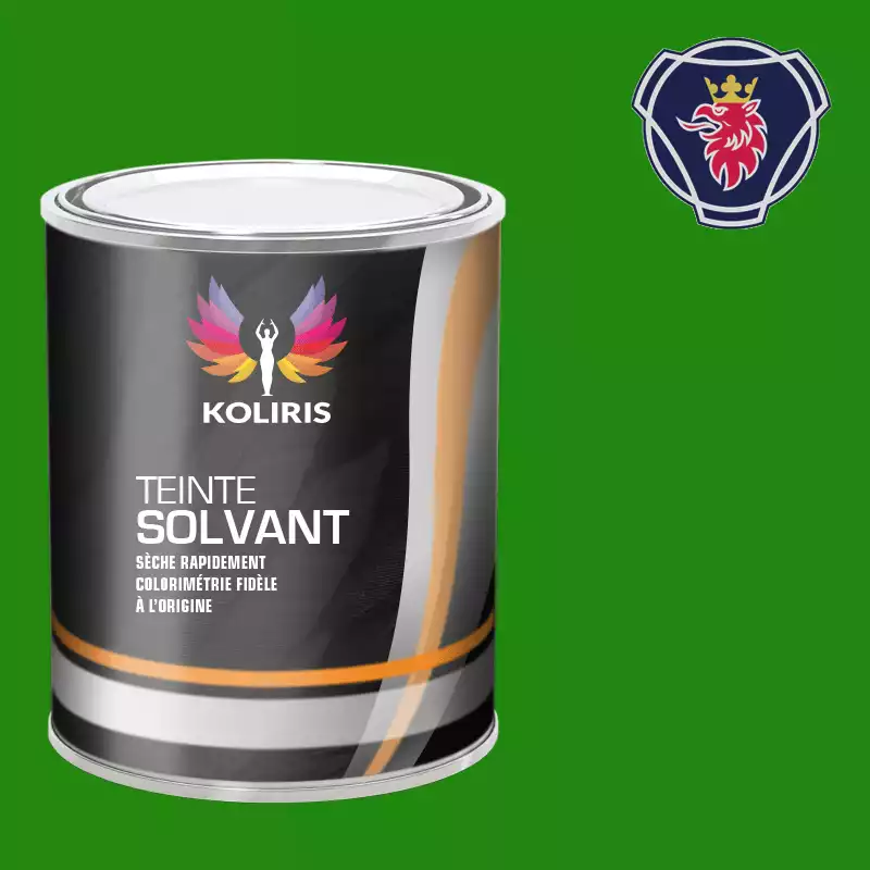 Peinture utilitaire - camion solvant Scania Vabis