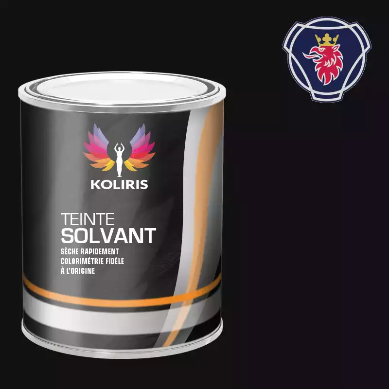 Peinture utilitaire - camion solvant Scania Vabis