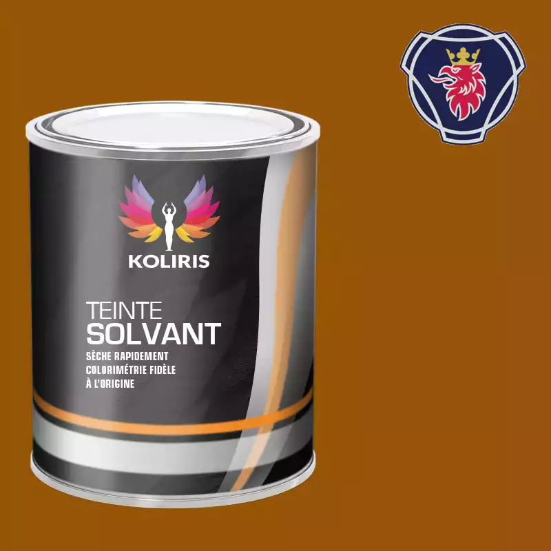 Peinture utilitaire - camion solvant Scania Vabis