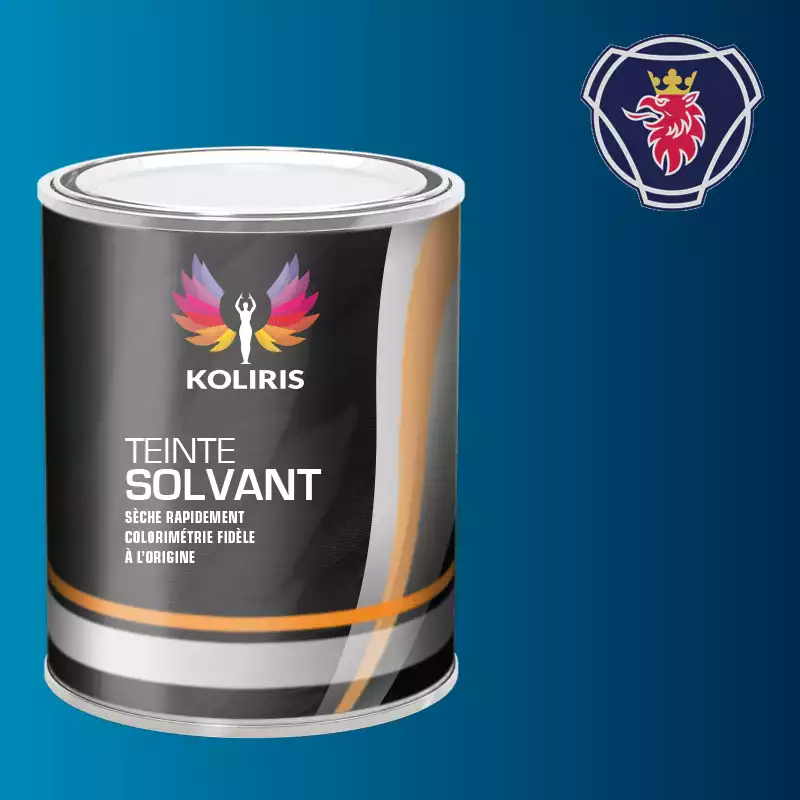 Peinture utilitaire - camion solvant Scania Vabis