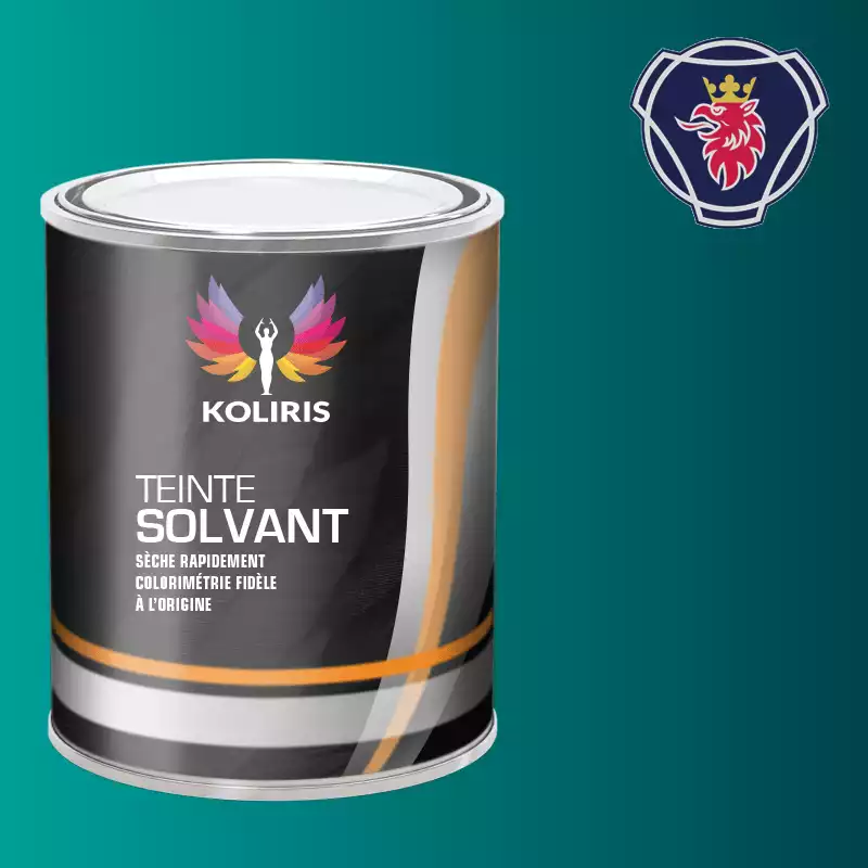 Peinture utilitaire - camion solvant Scania Vabis