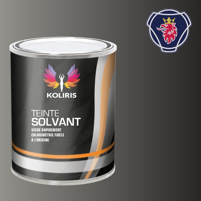 Peinture utilitaire - camion solvant Scania Vabis