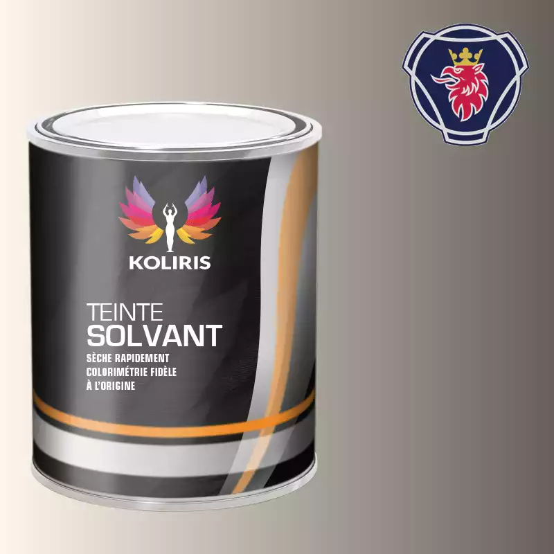 Peinture utilitaire - camion solvant Scania Vabis