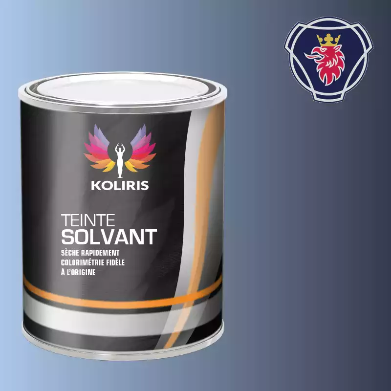 Peinture utilitaire - camion solvant Scania Vabis