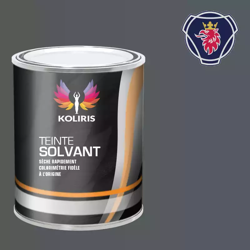 Peinture utilitaire - camion solvant Scania Vabis