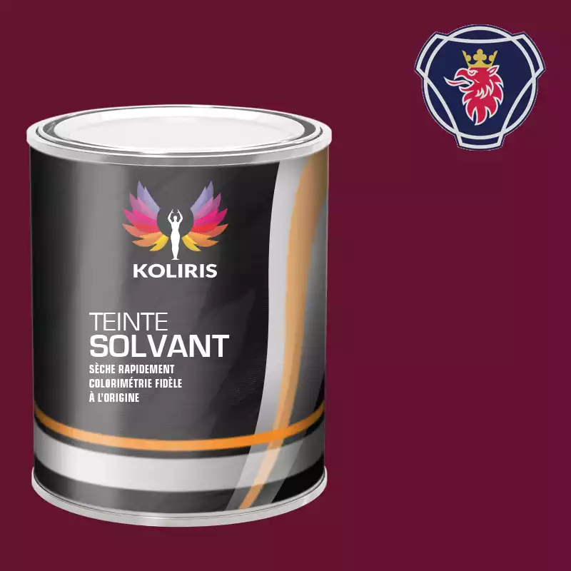 Peinture utilitaire - camion solvant Scania Vabis