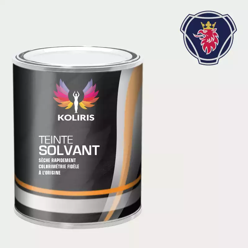 Peinture utilitaire - camion solvant Scania Vabis