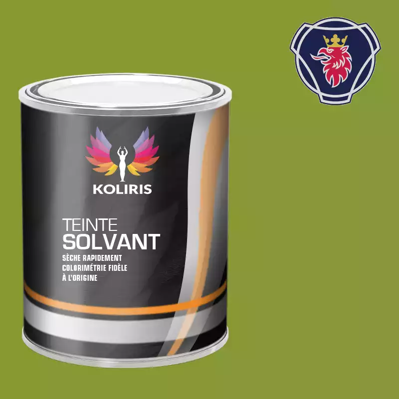 Peinture utilitaire - camion solvant Scania Vabis