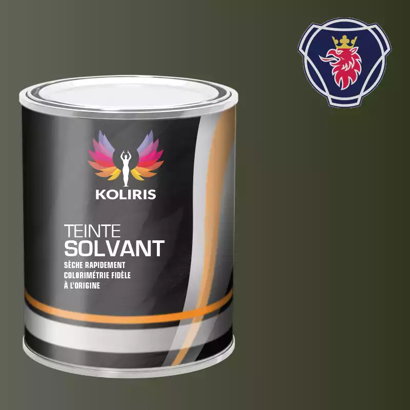 Peinture utilitaire - camion solvant Scania Vabis